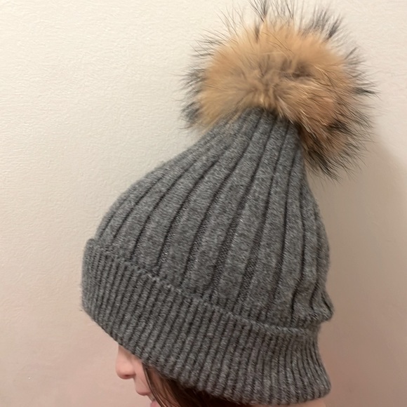 Wool Toque with Pom Pom - Picture 5 of 5